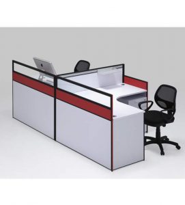 屏风隔断办公桌5